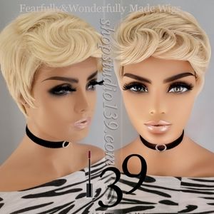 Omg girl your hair is beautiful human hair pixie wig 😍